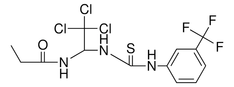 Sigma-Aldrich N-(2,2,2-TRICHLORO-1-(3-(3-TRIFLUOROMETHYL-PH)-THIOUREIDO)-ETHYL)-PROPIONAMIDE,AldrichCPR