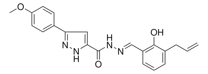 Sigma-Aldrich 5-(4-MEO-PH)-2H-PYRAZOLE-3-CARBOXYLIC ACID (3-ALLYL-2-HO-BENZYLIDENE)-HYDRAZIDE，AldrichCPR