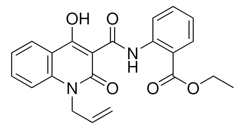 Sigma-Aldrich 2-((1-ALLYL-4-HO-2-OXO-1,2-2H-QUINOLINE-3-CARBONYL)-AMINO)-BENZOIC ACID ET ESTER，AldrichCPR