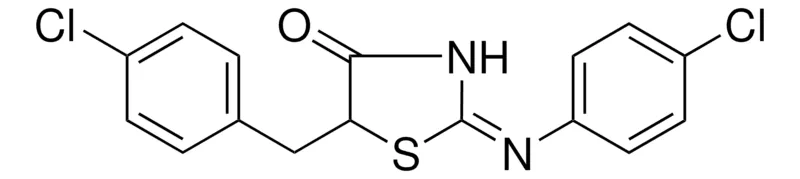 Sigma-Aldrich 5-(4-CHLOROBENZYL)-2-((4-CHLOROPHENYL)IMINO)-1,3-THIAZOLIDIN-4-ONE,AldrichCPR