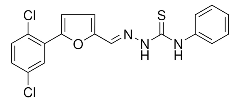 Sigma-Aldrich 5-(2,5-DICHLOROPHENYL)-2-FURALDEHYDE N-PHENYLTHIOSEMICARBAZONE,AldrichCPR