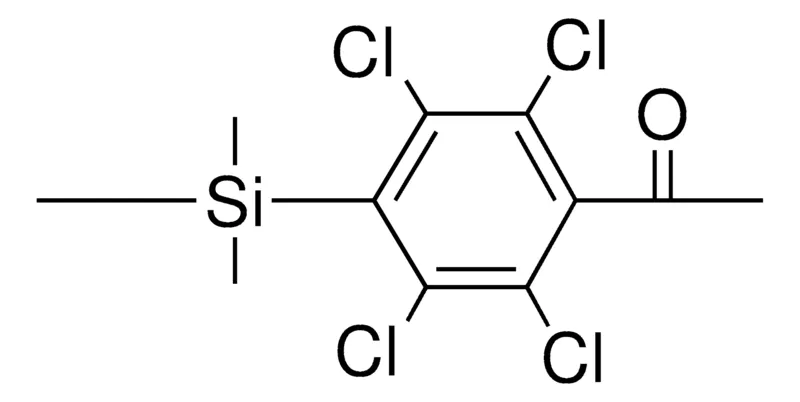 Sigma-Aldrich 2',3',5',6'-TETRACHLORO-4'-(TRIMETHYLSILYL)ACETOPHENONE,AldrichCPR