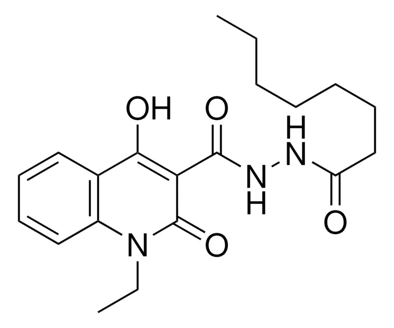 Sigma-Aldrich 1-ETHYL-4-HO-2-OXO-1,2-DIHYDRO-QUINOLINE-3-CARBOXYLIC ACID N'-OCTANOYL-HYDRAZIDE,AldrichCPR
