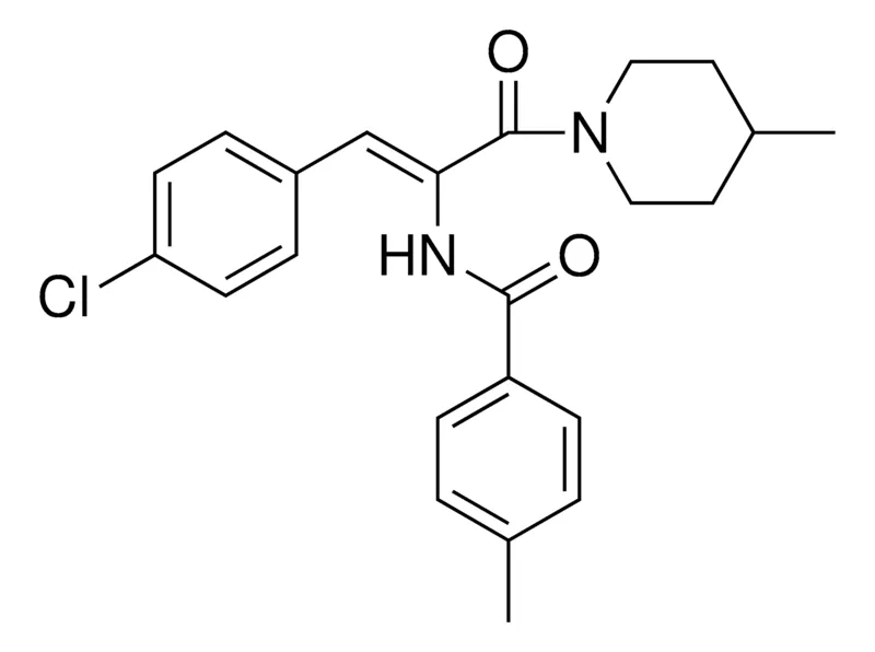 Sigma-Aldrich N-(2-(4-CL-PHENYL)-1-(4-METHYL-PIPERIDINE-1-CARBONYL)-VINYL)-4-METHYL-BENZAMIDE，AldrichCPR