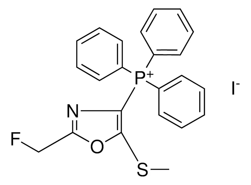 Sigma-Aldrich (2-FLUOROMETHYL-5-METHYLSULFANYL-OXAZOL-4-YL)-TRIPHENYL-PHOSPHONIUM, IODIDE,AldrichCPR