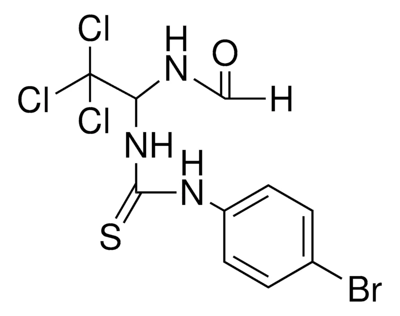 Sigma-Aldrich N-(1-(3-(4-BROMO-PHENYL)-THIOUREIDO)-2,2,2-TRICHLORO-ETHYL)-FORMAMIDE,AldrichCPR