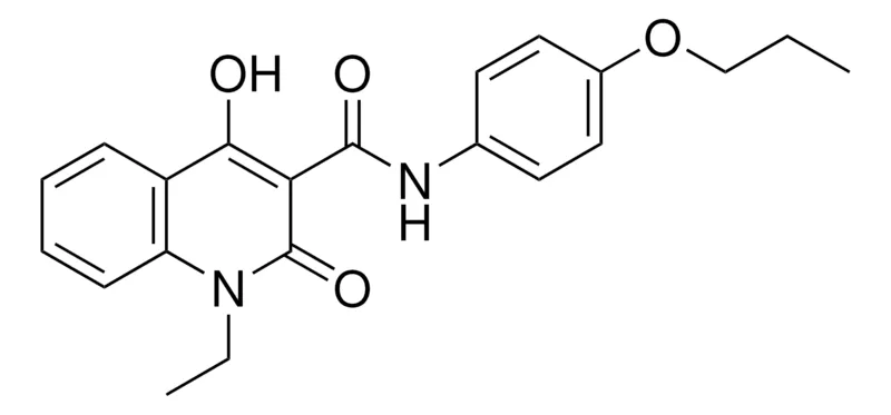 Sigma-Aldrich 1-ETHYL-4-HYDROXY-2-OXO-N-(4-PROPOXYPHENYL)-1,2-DIHYDRO-3-QUINOLINECARBOXAMIDE,AldrichCPR