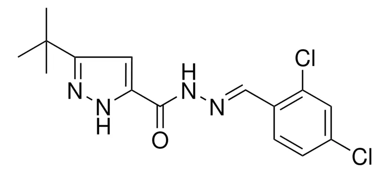 Sigma-Aldrich 5-TERT-BUTYL-2H-PYRAZOLE-3-CARBOXYLIC ACID (2,4-DICHLORO-BENZYLIDENE)-HYDRAZIDE，AldrichCPR