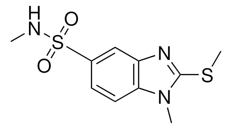 Sigma-Aldrich N,1-DIMETHYL-2-METHYLTHIO-5-BENZIMIDAZOLESULFONAMIDE,AldrichCPR