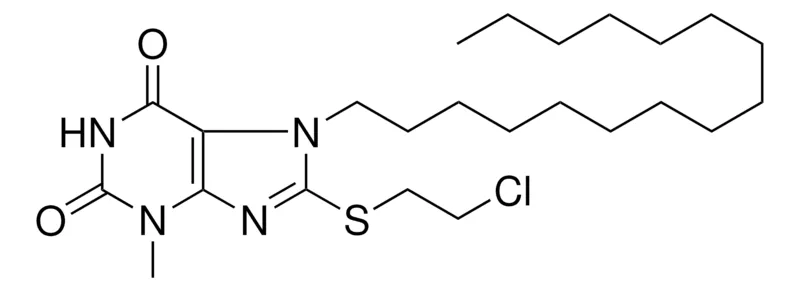 Sigma-Aldrich 8-(2-CHLORO-ETHYLSULFANYL)-7-HEXADECYL-3-METHYL-3,7-DIHYDRO-PURINE-2,6-DIONE，AldrichCPR