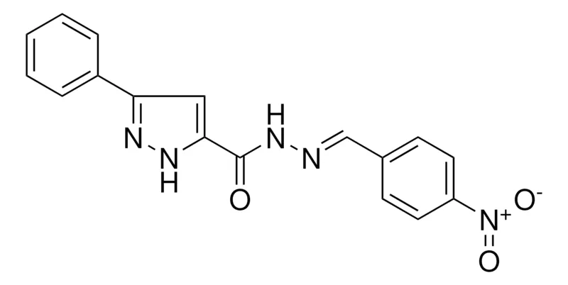 Sigma-Aldrich 5-PHENYL-2H-PYRAZOLE-3-CARBOXYLIC ACID (4-NITRO-BENZYLIDENE)-HYDRAZIDE,AldrichCPR