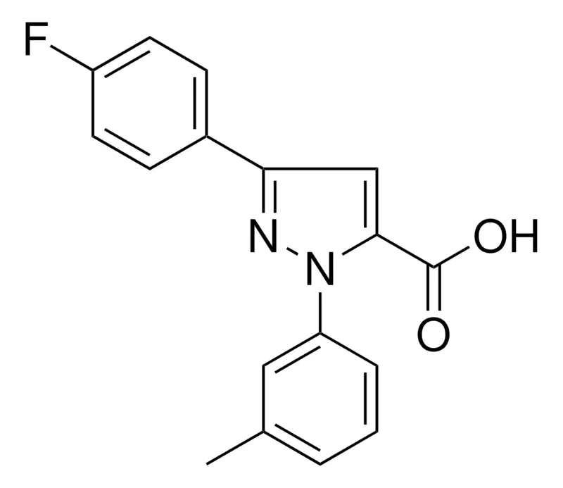 Sigma-Aldrich 3-(4-FLUOROPHENYL)-1-(3-METHYLPHENYL)-1H-PYRAZOLE-5-CARBOXYLIC ACID,AldrichCPR