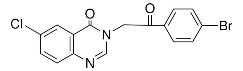 Sigma-Aldrich 3-(2-(4-BROMO-PHENYL)-2-OXO-ETHYL)-6-CHLORO-3H-QUINAZOLIN-4-ONE,AldrichCPR