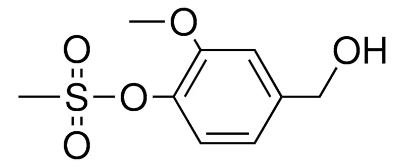 Sigma-Aldrich METHANESULFONIC ACID 4-HYDROXYMETHYL-2-METHOXY-PHENYL ESTER,AldrichCPR