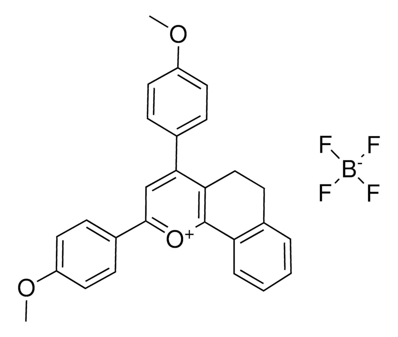 Sigma-Aldrich 5,6-DIHYDRO-2,4-(4-METHOXYPHENYL)NAPHTHO(1,2-B)PYRYLIUM TETRAFLUOROBORATE,AldrichCPR