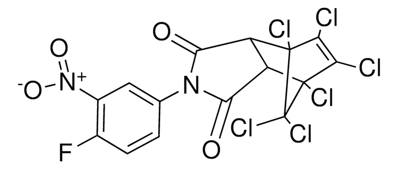 Sigma-Aldrich 2-(4-FLUORO-3-NITROPHENYL)-HEXACHLORO-HEXAHYDRO-4,7-METHANOISOINDOLE-1,3-DIONE,AldrichCPR