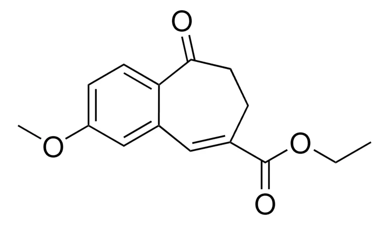 Sigma-Aldrich 3-METHOXY-9-OXO-8,9-DIHYDRO-7H-BENZOCYCLOHEPTENE-6-CARBOXYLIC ACID ETHYL ESTER,AldrichCPR