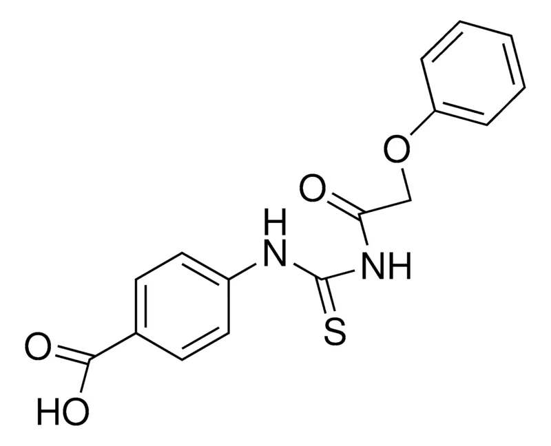 Sigma-Aldrich 4-(3-(2-PHENOXYACETYL)-2-THIOUREIDO)BENZOIC ACID,AldrichCPR