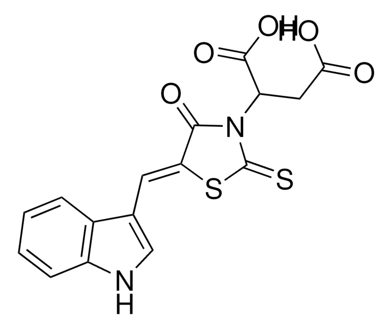 Sigma-Aldrich 2-(5-(1H-INDOL-3-YLMETHYLENE)-4-OXO-2-THIOXO-1,3-THIAZOLIDIN-3-YL)SUCCINIC ACID，AldrichCPR