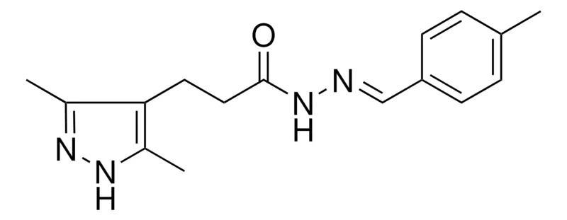 Sigma-Aldrich 3-(3,5-DIMETHYL-1H-PYRAZOL-4-YL)-PROPIONIC ACID (4-METHYL-BENZYLIDENE)-HYDRAZIDE,AldrichCPR