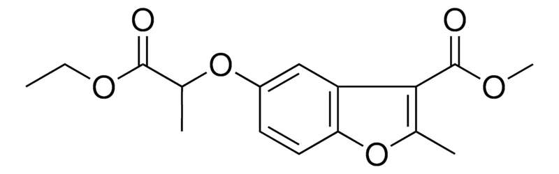 Sigma-Aldrich 5-(1-ETHOXYCARBONYL-ETHOXY)-2-METHYL-BENZOFURAN-3-CARBOXYLIC ACID METHYL ESTER,AldrichCPR
