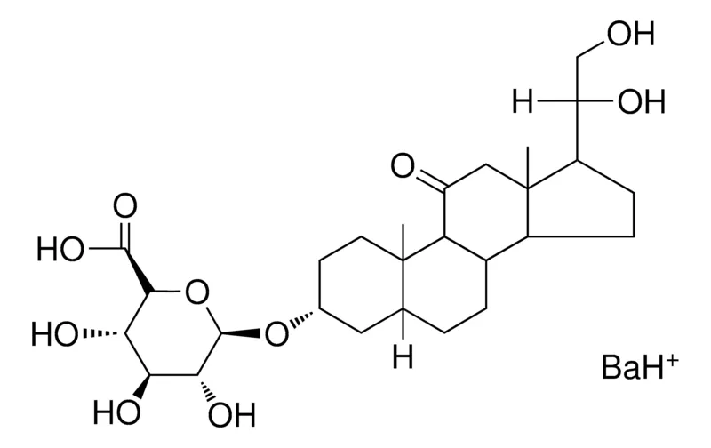 Sigma-Aldrich 20-ALPHA,21-DI-HO-11-OXO-5-BETA-PREGNAN-3-A-YL -BETA-D-GLUCURONIDE,BARIUM SALT,AldrichCPR