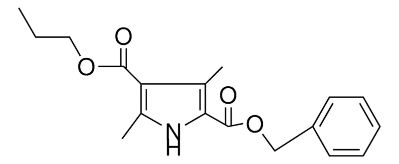 Sigma-Aldrich 3,5-DIMETHYL-1H-PYRROLE-2,4-DICARBOXYLIC ACID 2-BENZYL ESTER 4-PROPYL ESTER,AldrichCPR