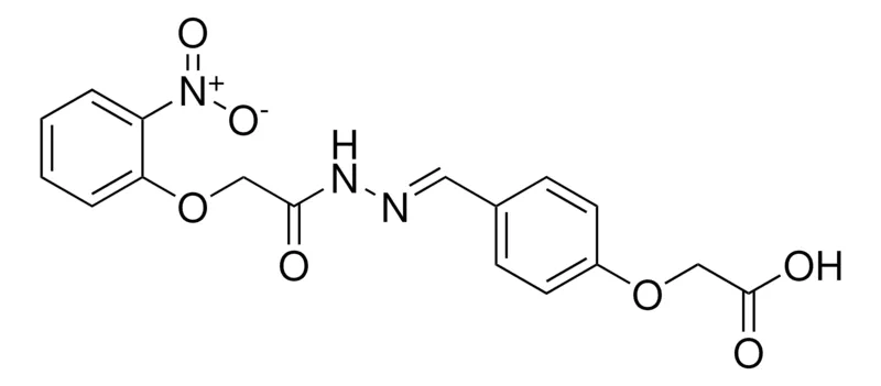 Sigma-Aldrich (4-((((2-NITROPHENOXY)ACETYL)HYDRAZONO)METHYL)PHENOXY)ACETIC ACID,AldrichCPR
