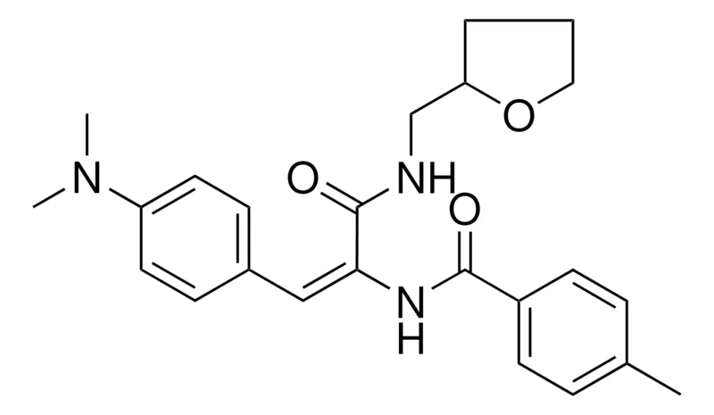 Sigma-Aldrich N(2-(4-DIMETHYLAMINO-PH)-1-((4H-FURAN-2-YLMETHYL)-CARBAMOYL)VINYL)4-ME-BENZAMIDE,AldrichCPR
