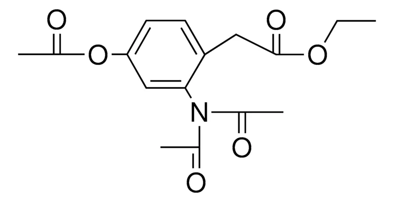 Sigma-Aldrich (4-ACETOXY-2-DIACETYLAMINO-PHENYL)-ACETIC ACID ETHYL ESTER,AldrichCPR
