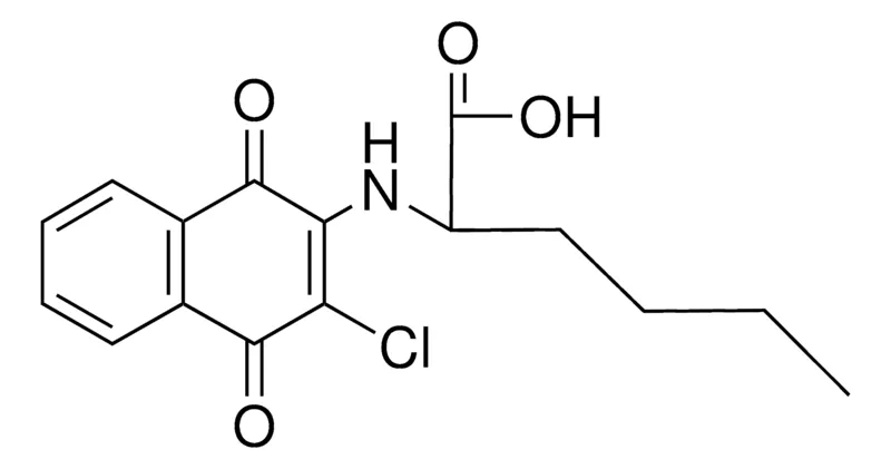 Sigma-Aldrich 2-(3-CHLORO-1,4-DIOXO-1,4-DIHYDRO-NAPHTHALEN-2-YLAMINO)-HEXANOIC ACID,AldrichCPR