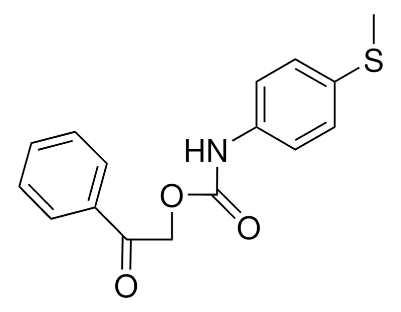 Sigma-Aldrich BENZOYLMETHYL N-(4-(METHYLTHIO)PHENYL)CARBAMATE,AldrichCPR