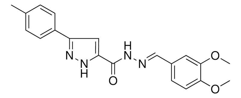 Sigma-Aldrich 5-P-TOLYL-2H-PYRAZOLE-3-CARBOXYLIC ACID (3,4-DIMETHOXY-BENZYLIDENE)-HYDRAZIDE,AldrichCPR
