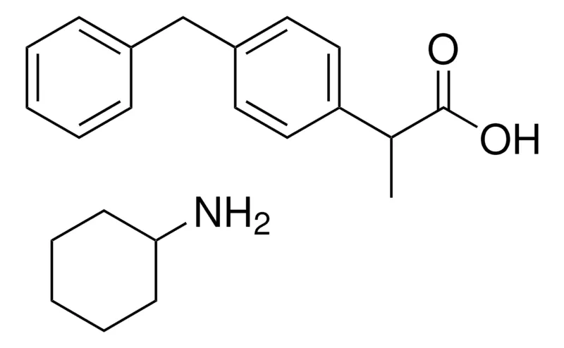 Sigma-Aldrich 2-(4-BENZYLPHENYL)PROPANOIC ACID, CYCLOHEXYLAMINE SALT,AldrichCPR