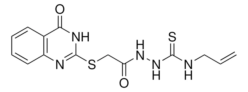 Sigma-Aldrich N-ALLYL-2(((4-OXO-3,4-DIHYDRO-2-QUINAZOLINYL)THIO)ACETYL)HYDRAZINECARBOTHIOAMIDE，AldrichCPR