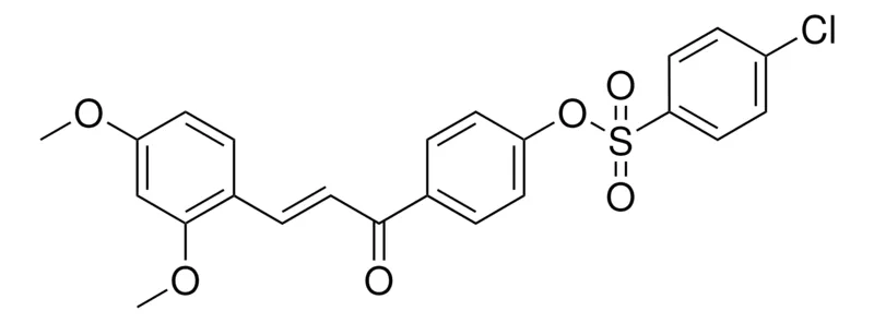 Sigma-Aldrich 4-CHLORO-BENZENESULFONIC ACID 4-(3-(2,4-DIMETHOXY-PHENYL)-ACRYLOYL)-PHENYL ESTER,AldrichCPR
