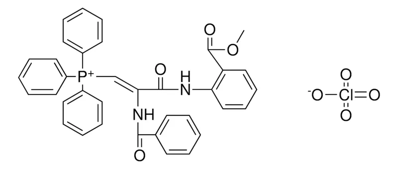 Sigma-Aldrich (BENZOYLAMINO-(MEO-CARBONYL-PH-CARBAMOYL)-VINYL)-TRI-PH-PHOSPHONIUM, PERCHLORATE,AldrichCPR