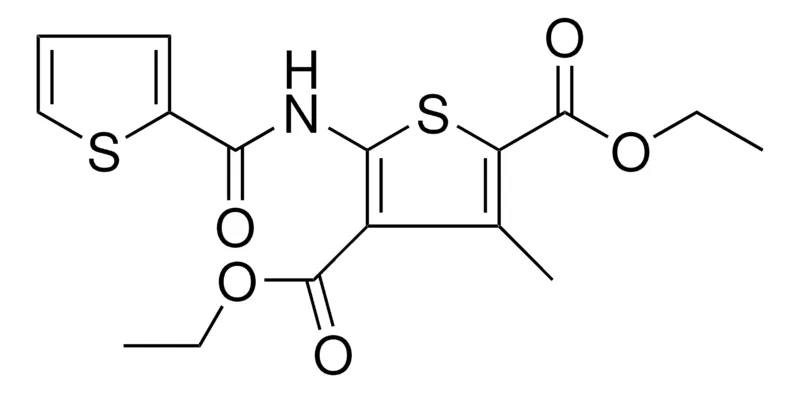 Sigma-Aldrich 3-ME-5-((THIOPHENE-2-CARBONYL)AMINO)-THIOPHENE-2,4-DICARBOXYLIC ACID DI-ET ESTER，AldrichCPR