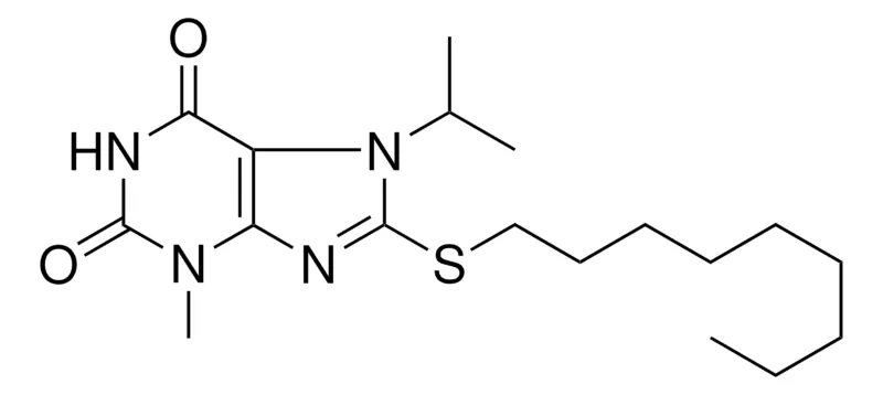Sigma-Aldrich 7-ISOPROPYL-3-METHYL-8-NONYLSULFANYL-3,7-DIHYDRO-PURINE-2,6-DIONE,AldrichCPR