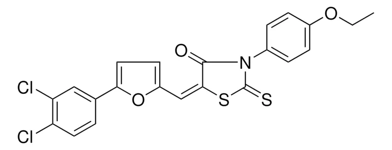 Sigma-Aldrich 5-(5-(3,4-DI-CL-PH)FURAN-2-YLMETHYLENE)3-(4-ETHOXY-PH)2-THIOXO-THIAZOLIDIN-4-ONE,AldrichCPR
