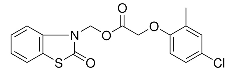 Sigma-Aldrich (4-CHLORO-2-METHYL-PHENOXY)-ACETIC ACID 2-OXO-BENZOTHIAZOL-3-YLMETHYL ESTER,AldrichCPR