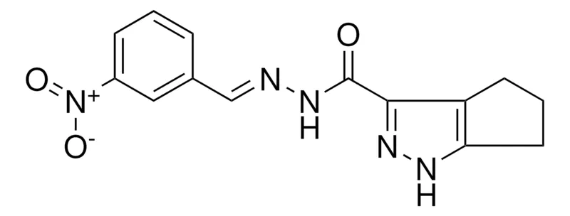 Sigma-Aldrich 1,4,5,6-4H-CYCLOPENTAPYRAZOLE-3-CARBOXYLIC ACID (3-NITRO-BENZYLIDENE)-HYDRAZIDE,AldrichCPR