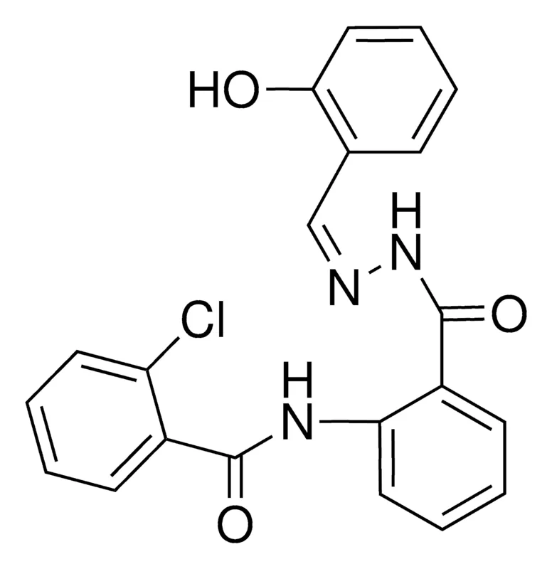 Sigma-Aldrich N-(2-CHLOROBENZOYL)ANTHRANILIC (2-HYDROXYBENZYLIDENE)HYDRAZIDE,AldrichCPR