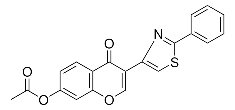 Sigma-Aldrich ACETIC ACID 4-OXO-3-(2-PHENYL-THIAZOL-4-YL)-4H-CHROMEN-7-YL ESTER,AldrichCPR