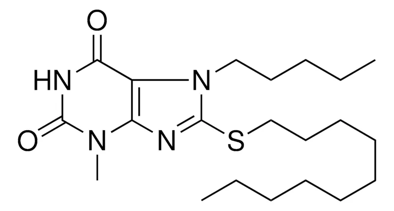 Sigma-Aldrich 8-DECYLSULFANYL-3-METHYL-7-PENTYL-3,7-DIHYDRO-PURINE-2,6-DIONE，AldrichCPR