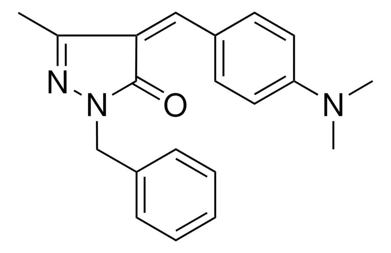 Sigma-Aldrich 2-BENZYL-4-(4-DIMETHYLAMINO-BENZYLIDENE)-5-METHYL-2,4-DIHYDRO-PYRAZOL-3-ONE,AldrichCPR