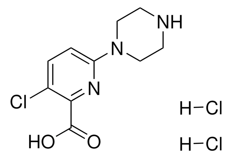 Sigma-Aldrich 3-CHLORO-6-(1-PIPERAZINYL)-2-PYRIDINECARBOXYLIC ACID DIHYDROCHLORIDE,AldrichCPR