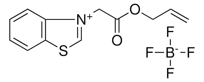Sigma-Aldrich 3-ALLYLOXYCARBONYLMETHYL-BENZOTHIAZOL-3-IUM, TETRAFLUORO BORATE,AldrichCPR