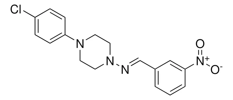 Sigma-Aldrich (4-(4-CHLORO-PHENYL)-PIPERAZIN-1-YL)-(3-NITRO-BENZYLIDENE)-AMINE,AldrichCPR