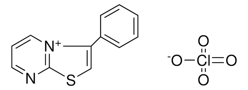 Sigma-Aldrich 3-PHENYL-THIAZOLO(3,2-A)PYRIMIDIN-4-YLIUM, PERCHLORATE,AldrichCPR